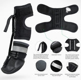 Idepet Dog Drop Foot Brace Strap On (No Knuckling Boot Brace) — Dog Boot Leg Braces for Leg Support, Dog Shoes Lift Toes for Foot Issues, Arthritis, Pet Corrector for Dogs (5)