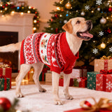 MuYaoPet Family Matching Dog and Owner Clothes Outfits,Christmas Pet Cat Sweater Costume for Small Medium Extra Large Dogs/Women/Men,Only for Pet XL