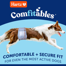 Load image into Gallery viewer, Hartz Comfitables Disposable Male Dog Wraps with Stretchy Waistband, Medium 36 Count
