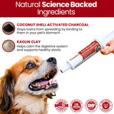 PawMergency – Activated Charcoal First Aid Kit Emergency Rescue for Dogs, Cats, Puppy & Pet Poison Kit, Camping Survival Remedy Essential,Oral Anti Diarrhea Digestive Paste Ready Absorb Toxins (30mL)
