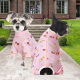 Dog Surgery Recovery Suit, Dog Onesie for Surgery Female Male Dogs, Dogs Pajamas Long Sleeve, Small Dogs Onesie, Abdominal Wound Bandages Surgical Suit, Cat Recovery Suit for Shedding Skin Disease