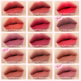 Ink The Velvet Lip Tint | Highly Pigmented, Longwear & Weightless Lip Tint | Smudge-Proof, Buildable Color for Lips & Cheeks | K-Beauty Makeup, Safe for Sensitive Lips (017 ROSY NUDE)