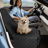 Smatto Dog Car Seat Cover, 2 Pack Waterproof Pet Front Seat Car Cover, Full Protection Dog Seat Protector with Side Flaps, Universal Size for Cars, Trucks, SUVs