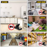 Mouse Trap, Small Rat Traps That Work, Best Humane Mouse Snap Traps No See Kill Mice Traps Mouse Killer with Detachable Bait Cup Safe and Effective Mouse Catcher for Home House Indoor Outdoor - 16PCS