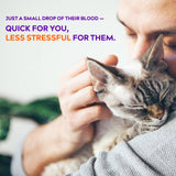 AlphaTrak 3, 8 Piece Pet Blood Glucose Monitoring Kit for Diabetic Cats, Dogs, and Horses All-in-One Solution for in-Clinic Or at Home, with Digital Results, Purple