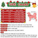 Dog Christmas Costume Funny Dog Christmas Outfit Cute Santa Hoodie for Small Medium Dogs with Reindeer Antler Hood for Cats Dogs Puppy Pets Holiday