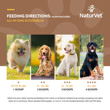 NaturVet Scoopables All-in-One Multivitamin for Dogs - Dog Vitamins and Supplements for Joint Support, Digestion, Skin & Coat Care & Immune - Hickory Smoked Bacon Flavor Vitamin Supplement | 11oz Bag