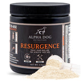 Resurgence Dog Electrolytes by Alpha Dog Nutrition | Promote Dog Hydration, Increase Stamina, and Boost Recovery | Electrolyte Water Additive or Food Topper to Prevent Dehydration with Beef Flavoring