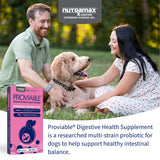 Nutramax Proviable Probiotics for Dogs, Diarrhea Support Kit, Digestive Health Supplement with Multiple Strains of Bacteria, Plus Prebiotics, Kaolin and Pectin, 30 ml Paste and 10 Capsules