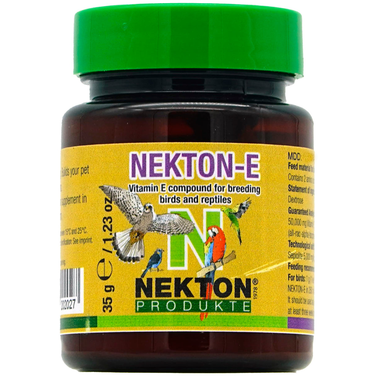 Nekton-E Vitamin E Supplement for Birds, 35gm