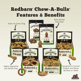 Redbarn Chew-A-Bulls (Size: Small, Shape: Brush, 24-Count (Pack of 1))