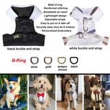 Personalized Best Dog Harness with Bow Tie, Suspenders & Custom Embroidered Text | Wedding Dog Tuxedo | Optional Ring Bearer Clasp | Perfect Attire for Wedding & Birthday by ACORD EU (Dark Gray)