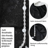 Dog Tuxedo Tailcoat Suit Shirt with Bow Tie, Formal Outfit Tux Attire for Puppy Small Medium Dogs Cats Costume (Tailcoat, Large)