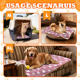 3 Pcs Dog Blanket Super Soft Pet Puppy Blankets Calming Dog Blankets for Small, Medium Large Dogs Warm Sleep Mat Washable Dog Blanket for Puppy Cat (42"×30")