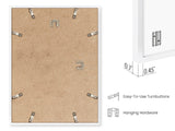 HAUS AND HUES Standalone Aluminum White Frames Set of 15-12x16