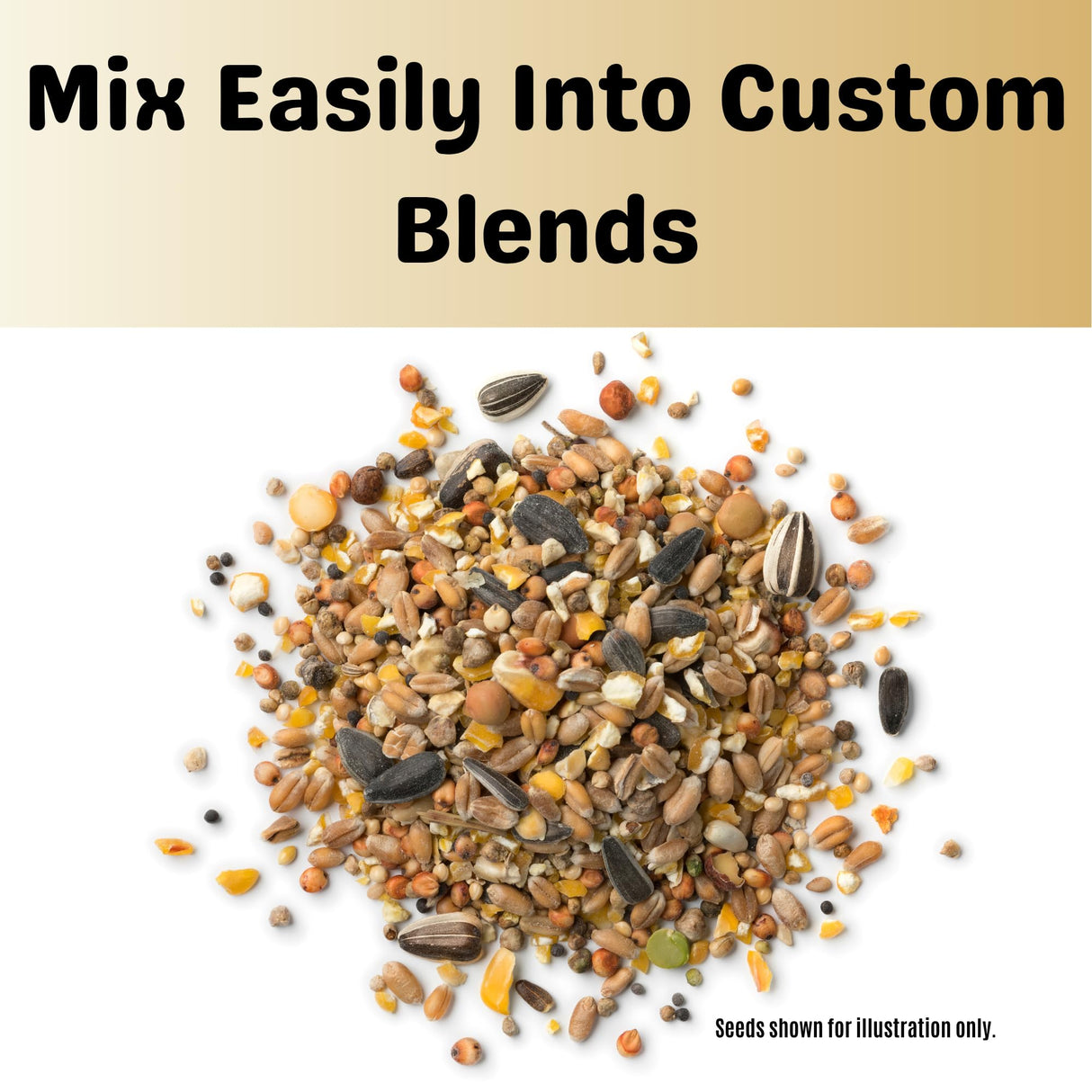 Olympus Myco White Proso Millet Seed, All-Natural Non-GMO Premium Wild Bird Food for Finches, Doves, Songbirds, Buntings & More (10 lb)