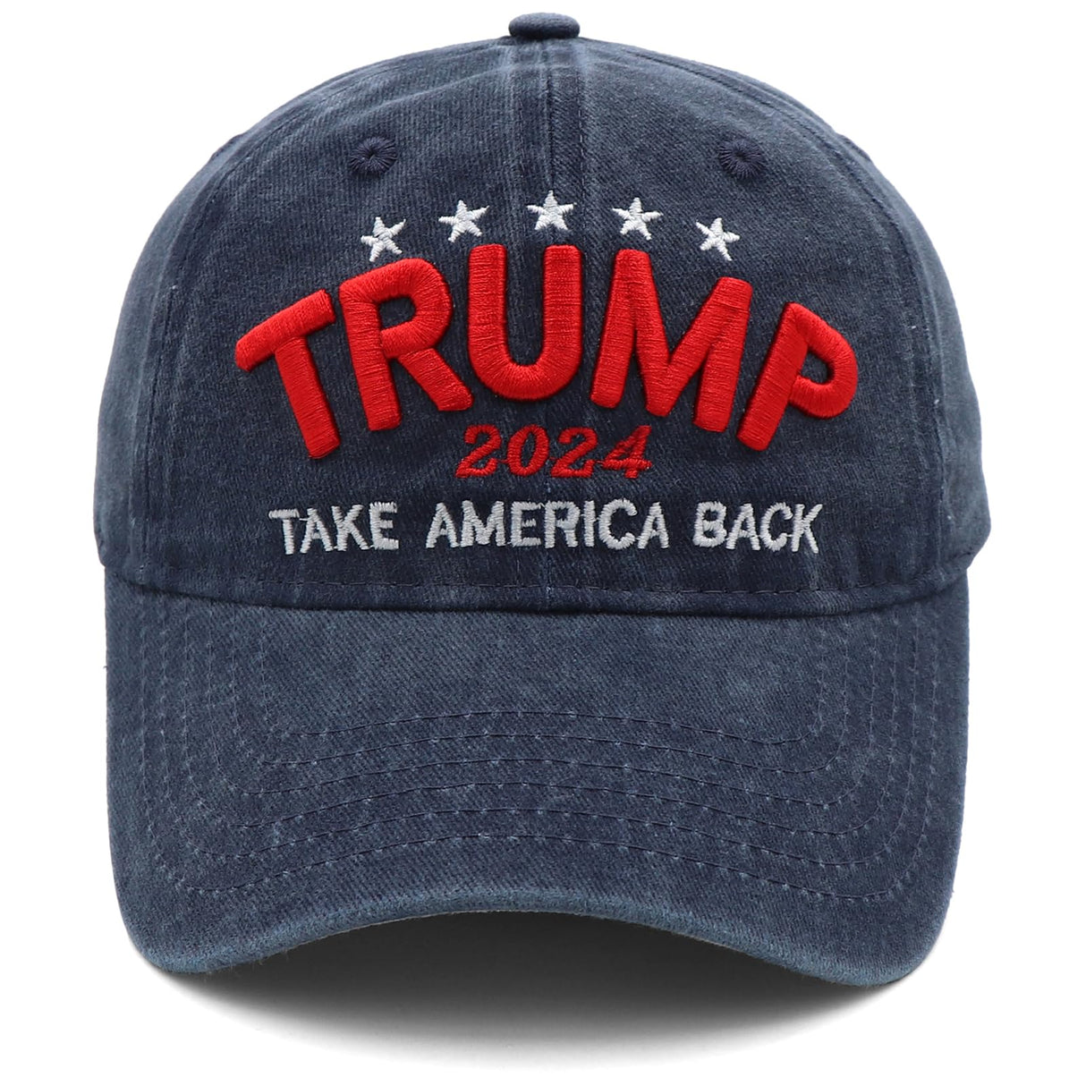 xywlwoer Trump 2024 MAGA Hat, Trump Hat Trump Merchandise Take America Black Hat USA Flag 45-47 MAGA Baseball Cap Blue