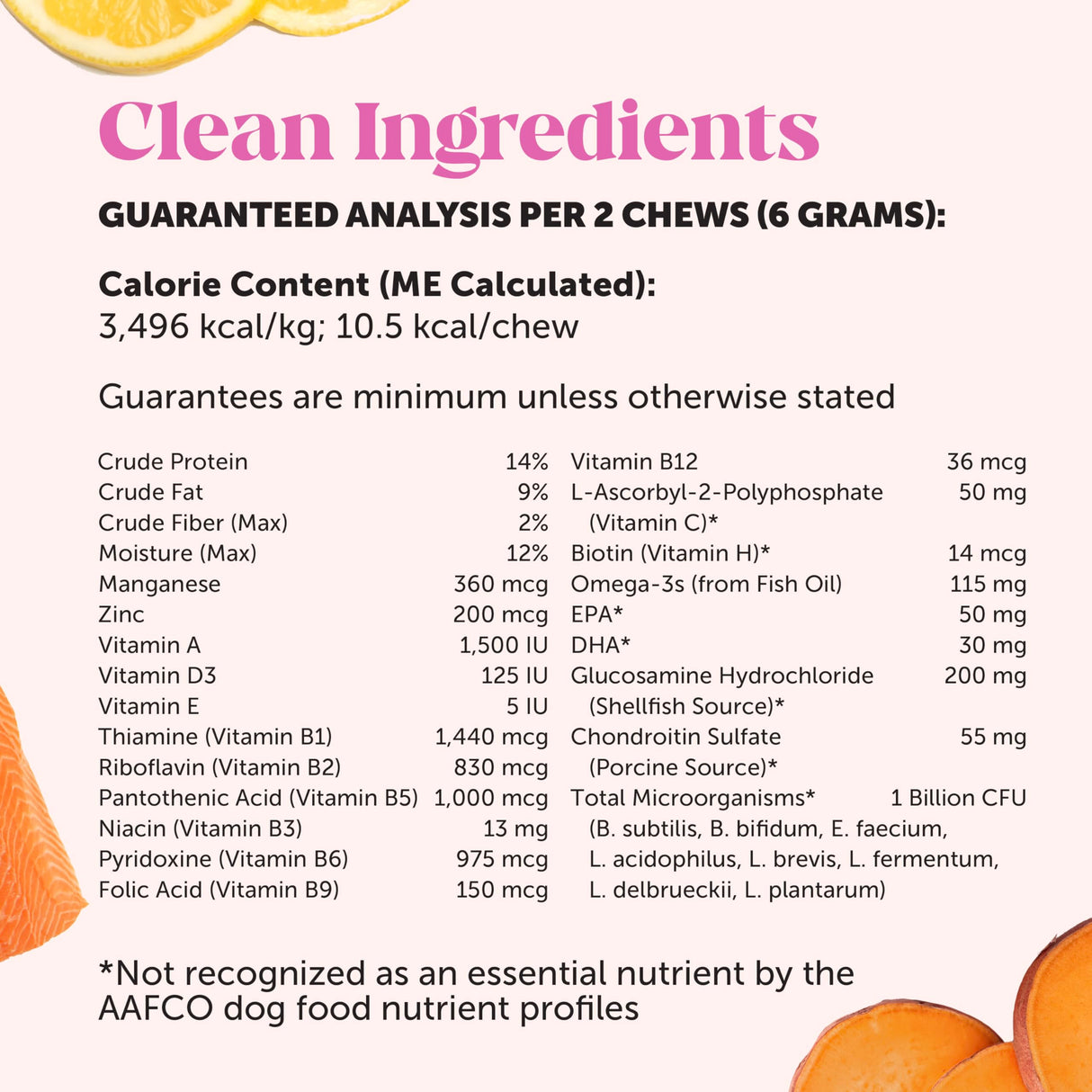 Multivitamin Dog Supplement, Glucosamine Chondroitin for Dogs, Probiotics, Omega Fish Oil, Dog Supplements & Vitamins, Vitamins for Skin and Coat Allergies (Chicken 90 ct)