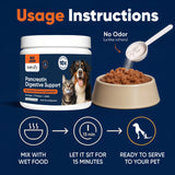 Woofy Pancreatin Digestive Support | Pancreatic Digestive Enzymes | 10x Pancreatin | No Odor | Pancreatin for Dogs and Cats | Pancreatic Enzyme | Great for Pets with EPI | 250 Grams