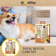 Load image into Gallery viewer, Dr. Oakley Total Dental Care Kit for Dogs: Peanut Butter Flavor - Toothpaste, Brushes, and Case, Natural
