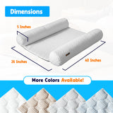 Does Your Dog Love You a Little Too Much at Night? Try Denmate:The First On-Bed Dog-Bed Designed to stabilize Nighttime Movement & Improve Dog & Owners Sleep. Machine Washable. Sleep Better Together