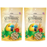 LAFEBER'S Classic Nutri-Berries Pet Bird Food, Made with Non-GMO and Human-Grade Ingredients, for Parrots (10 oz Pack of 2)
