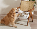 Couch Cushion Cover for dog Sofa Cover Washable Pet Love Seat Couch Covers for Sofa Slipcovers Couch Protector Blanket for Dog Sofa Cushion Covers for Pet Washable Pad Light Brown 70x70cm/27.6x27.6in