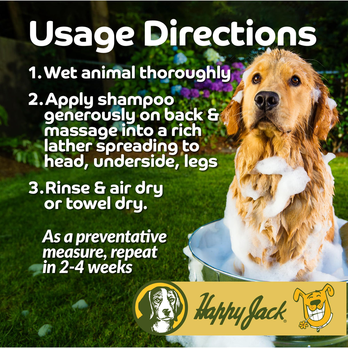 Happy Jack Xylecide, Itch Relief Shampoo for Dogs, Control Ringworms, Itchy Skin Treatment for Hot Spots, Seborrheic Dermatitis, Dandruff, Psoriasis, Eczema, Kennel Itch (12 oz)