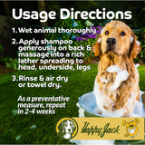 Happy Jack Xylecide, Itch Relief Shampoo for Dogs, Control Ringworms, Itchy Skin Treatment for Hot Spots, Seborrheic Dermatitis, Dandruff, Psoriasis, Eczema, Kennel Itch (12 oz)