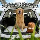 Ailidso Dog Car Seat Cover, Pet Couch Covers for Car and Sofa, Non-Slip Backseat Pet Bed Mat, Machine Washable, Soft Plush Travel Seat Protector with Portable Storage Bag (White,23.6''×70'')