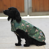 WeatherBeeta ComFiTec Premier Free Parka Dog Coat Medium, Sloth Print, 12"