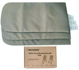 ROODO Pet Stroller Mat for Dogs, Cushion Inner Pad, Exclusive Use, Original, Replaceable, Easy to Clean, Set of 3 pc (Cationic Ash)