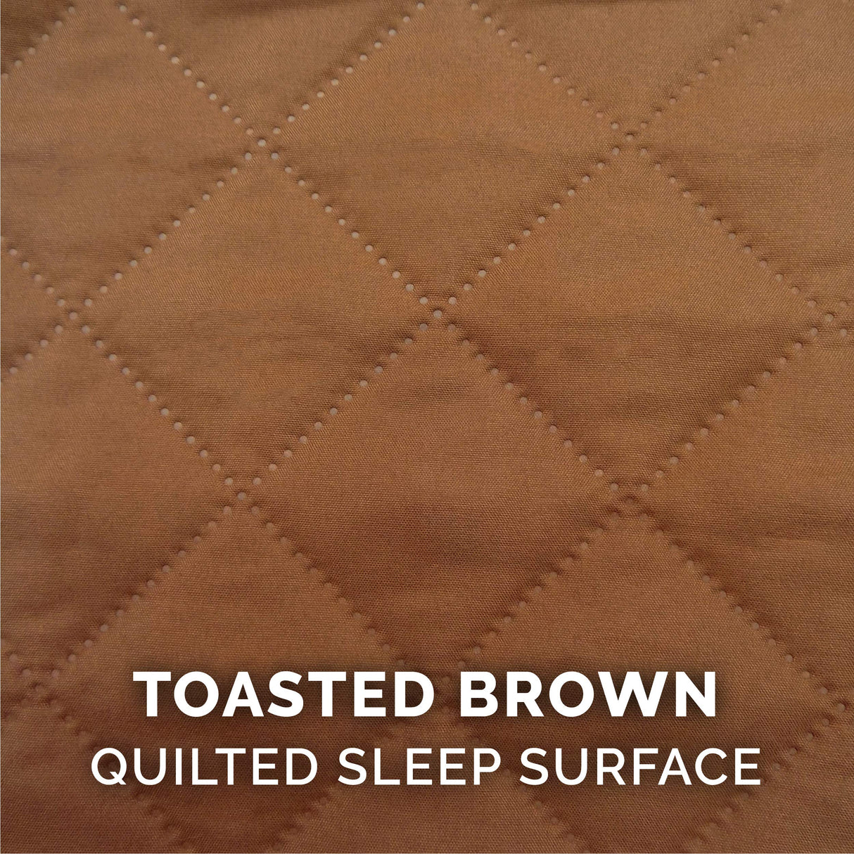 Furhaven Replacement Dog Bed Cover Quilted Sofa-Style, Machine Washable - Toasted Brown, Jumbo (X-Large)