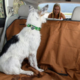 Ruffwear, Dirtbag Dog Car Seat Cover, 300D Heavy Duty Waterproof Scratch Proof Nonslip Hammock or Bench, Durable Machine Washable, Back Seat Protector for Cars, SUVs & Trucks, Basalt Gray