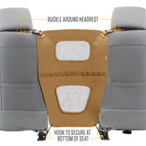 Carhartt Universal Nylon Duck Pet Barrier, Durable Pet Barrier with Rain Defender Durable Water Repellent, Carhartt Brown