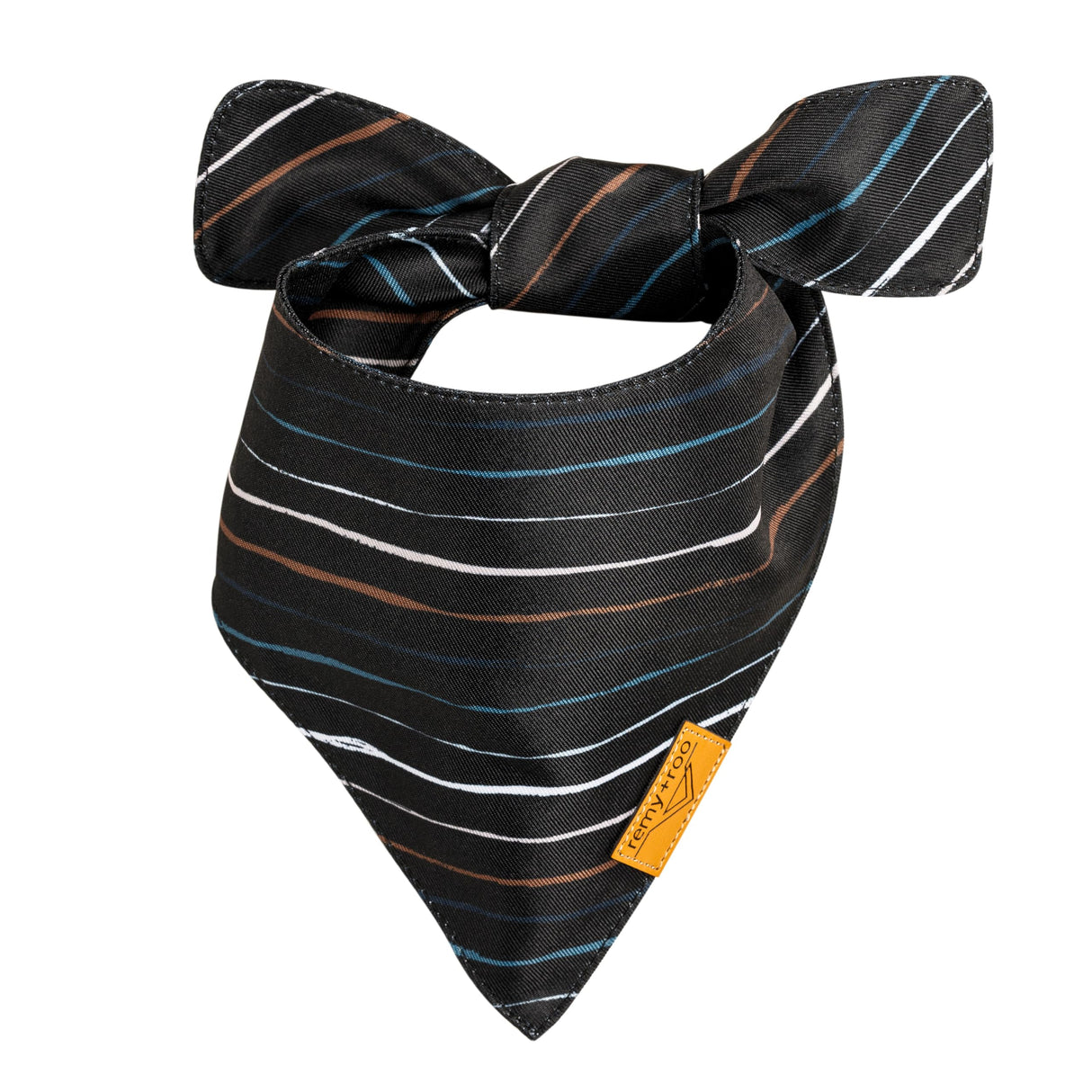 Remy+Roo Large Summer Dog Bandanas - 4 Pack Powell Set | Premium Durable Adjustable Polyester Fabric | Patented Shape Boy Dog Bandanas | Pack of Bandanas for Dogs