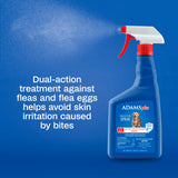 ADAMS Plus Flea & Tick Dog and Cat Spray, Kills Fleas, Ticks and Mosquitoes, 32 Fl Oz