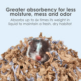 Kaytee Clean & Cozy Natural Paper with Extreme Odor Control Bedding, Made with 100% Recycled Paper