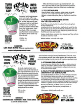 Billy-Bob Fly Lid - Turn Almost Any Cup Into A Fly Trap. Indoor and Outdoor Use - 4 Pack (4 Fly Lids Total)