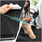 Dog Car Seat Cover Compatible with Ford Ranger/Maverick Hybrid XL XLT Lariat Limited Platinum 4Door Back Seat Accessories, Waterproof Truck Pet Bench Backseat Covers with Non-Slip Backing 2000-2026