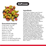 Zupreem 230335 Fruitblend Large Parrot Food, 17.5-Pound