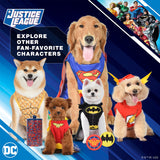 DC Comics Superhero The Flash Halloween Dog Costume - Officially Licensed Halloween Pet Costumes for Dogs, Size Large