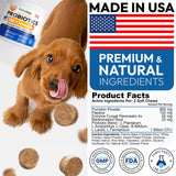 Probiotics for Dogs - 170 Dog Probiotics Chews - Digestive Enzymes & Prebiotics - Support Gut Health, Diarrhea, Gas & Constipation Relief - Itchy Skin, Allergies, Yeast Balance - Advanced Supplement