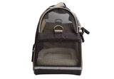 Coastal Pet Bergan Comfort Carrier - Breathable Travel Carrier for Dogs & Cats - Black & Grey, 16" x 8" x 11"