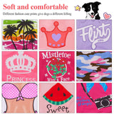 9 Pieces Printed Pet Shirts Cute Dog T Shirts Summer Puppy T Shirt Soft Breathable Pet Sweatshirt for Small Medium Dogs Puppy Cats(Watermelon Pattern,M)