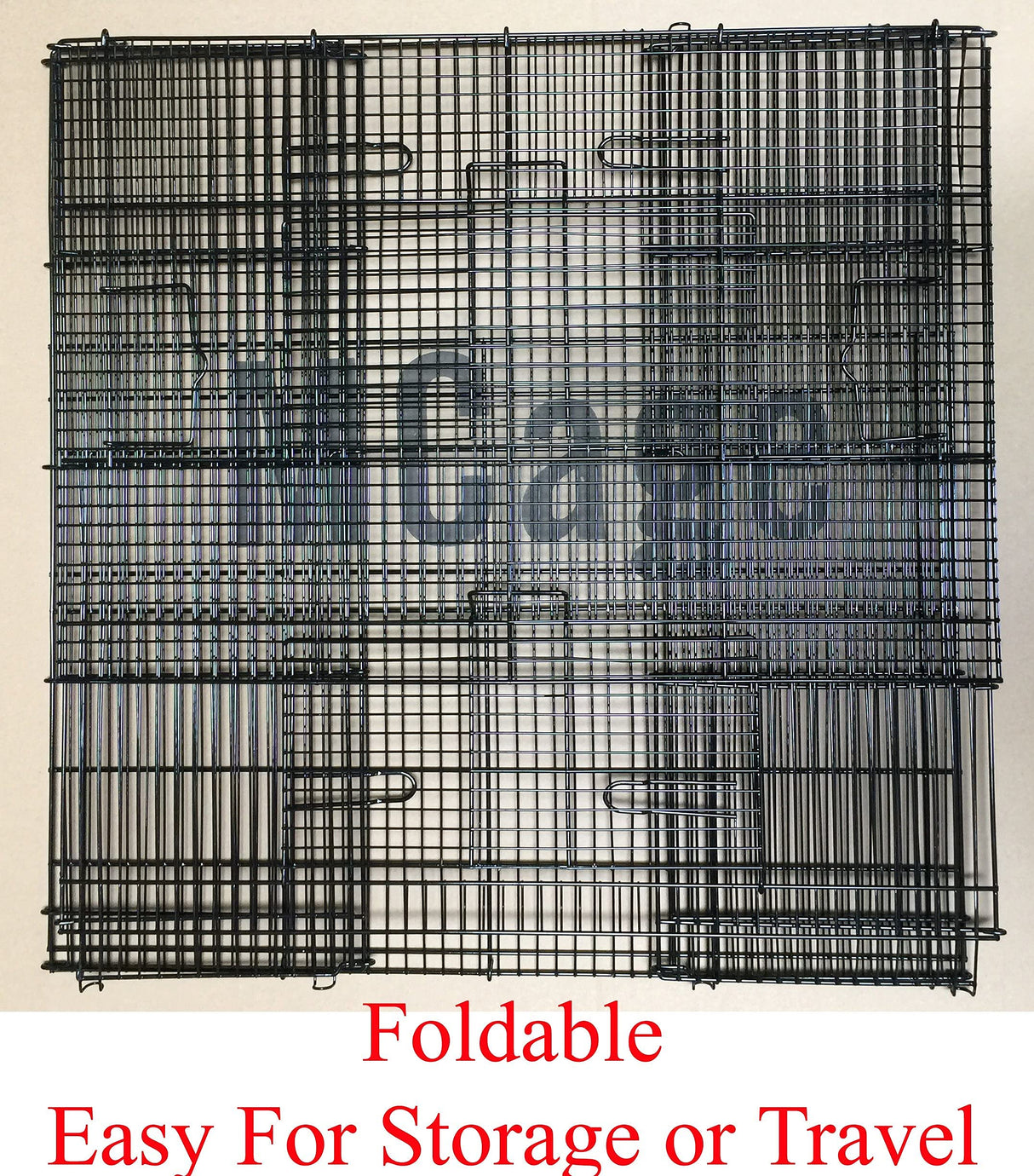 3-Levels Easy Portable Collapsible Ferret Chinchilla Sugar Glider Rats Mouse Animal Critter Chew-Proof Metal Carrier Travel Cage with Narrow 3/8-Inch Bar Spacing Easy to Setup No Tools Needed