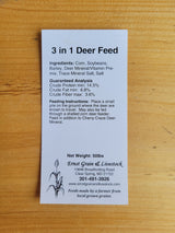 Ernst Grain & Livestock’s Deer Feed, High Protein Formula Suitable for All Life Stages, 46 lb Bag