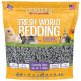Vitakraft Sunseed 18221 Fresh World Bedding for Small Animals, Original Gray - 975 Cubic Inch