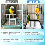 14" X 18" Disposable Bird cage Liners 50 Units, Super Absorbent, Parakeets, Cockatiels, Doves, Canaries, Parrots