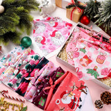 Newwiee 100 Pieces Valentine's Day Dog Bandanas Bulk for Large Dogs Pink Red Pattern Pet Triangle Scarf Puppy Cat Kerchief Bibs Scarf for Valentine Pet Costume Accessories for Small to Large Puppy Cat